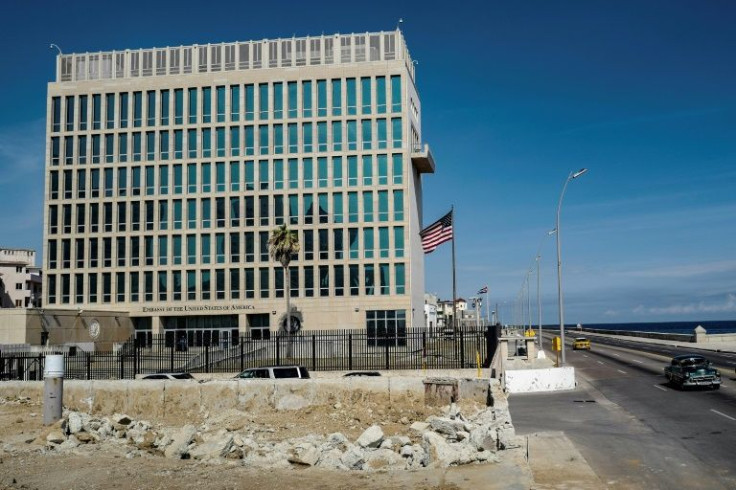 The US embassy in Havana, which has accused Cuba of violating religious freedoms