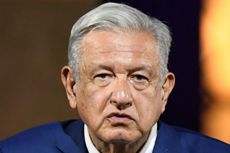Mexican President Andres Manuel Lopez Obrador, seen on a May 2022 visit to Guatemala, has threatened to boycott the Summit of the Americas in Los Angeles
