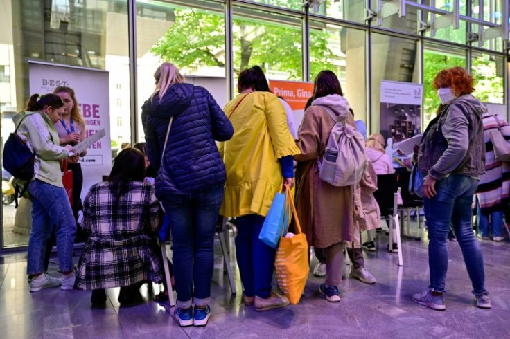 The vast majority of the refugees are women now aiming to integrate and earn a living