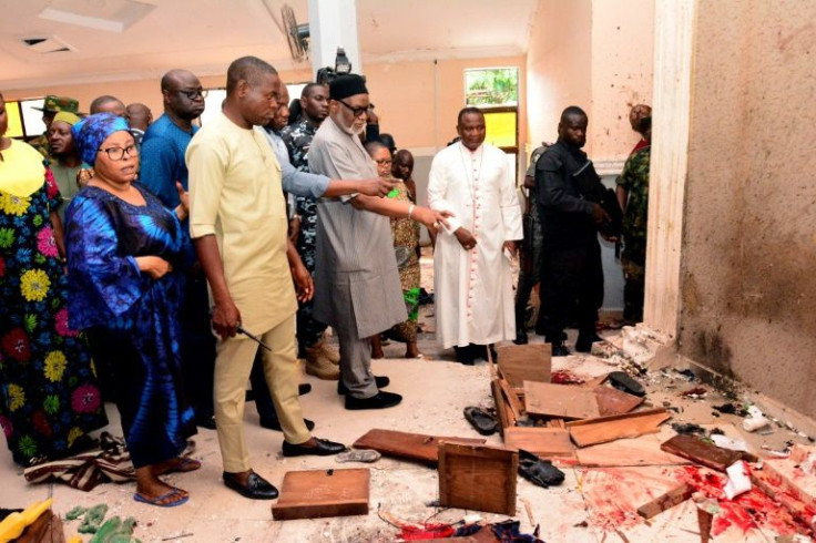 The attack on St. Francis Catholic Church in Owo town in Ondo State erupted during the morning service in a rare attack in the southwest of Nigeria