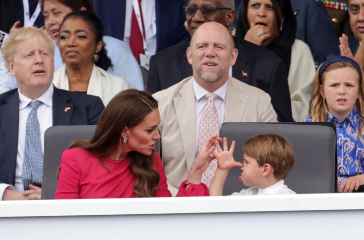 Kate Middleton and Prince Louis