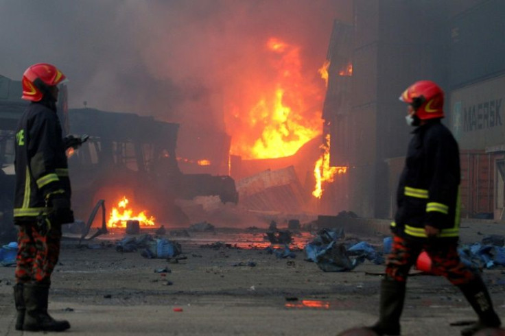 The nine dead firefighters are the worst toll ever for the fire department in the industrial-accident-prone country
