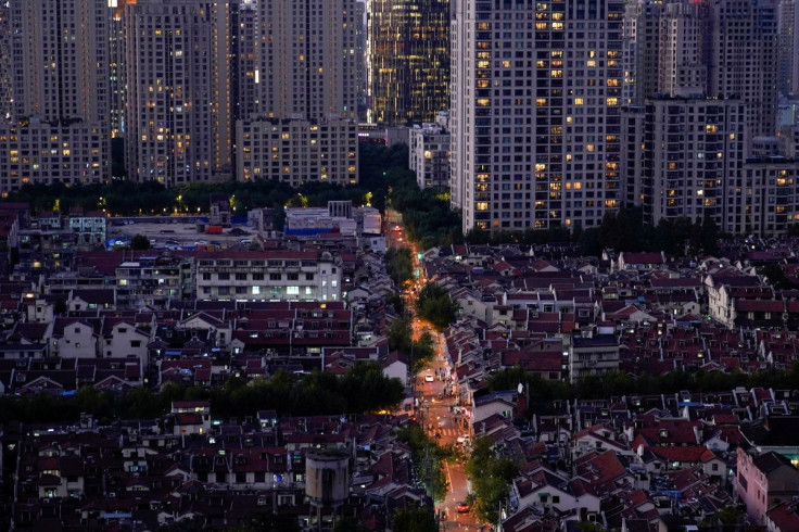 Buildings of residential compounds are seen in Shanghai, following the coronavirus disease (COVID-19) outbreak, China October 9, 2020. 