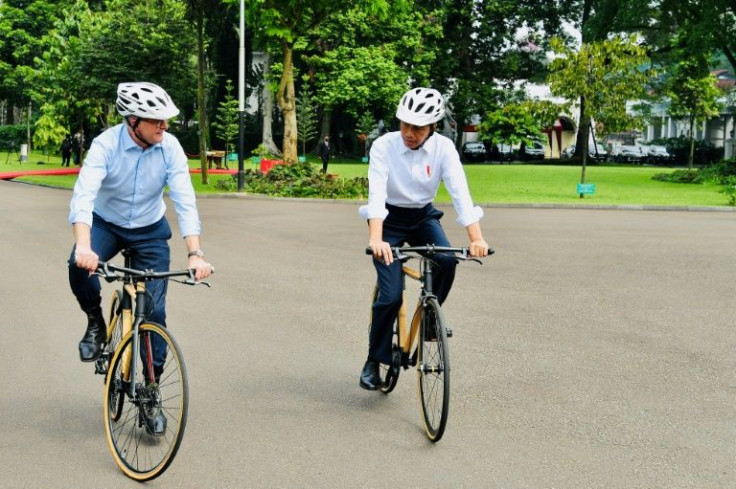 Indonesia's Joko Widodo and Australian PM Anthony Albanese rode bikes together and pledged to boost ties