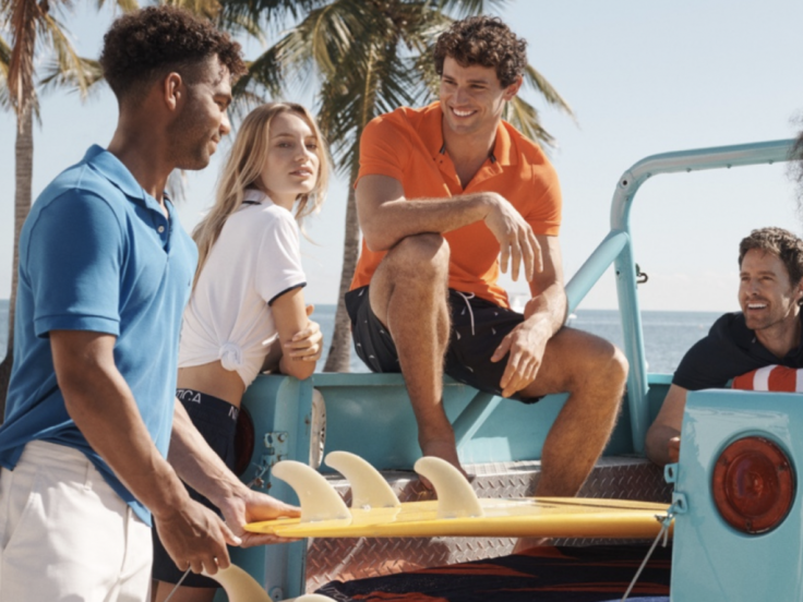 Nauticaâs Classic-Fit Solid Polos are designed with moisture-wicking fabric to keep dads dry all day.