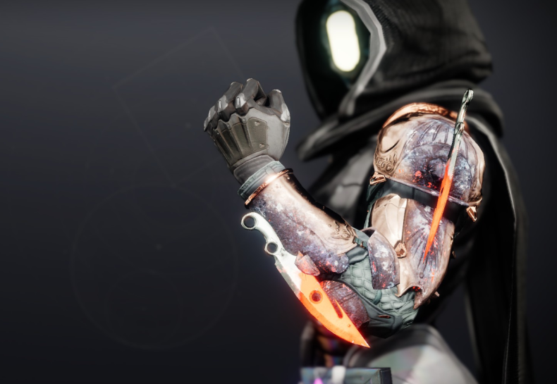 The Caliban's Hand exotic gauntlets in Destiny 2