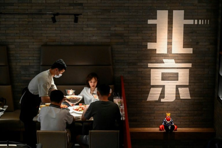 Beijing stopped residents from eating out last month, along with a number of other restrictions, to try and stamp out a Covid outbreak