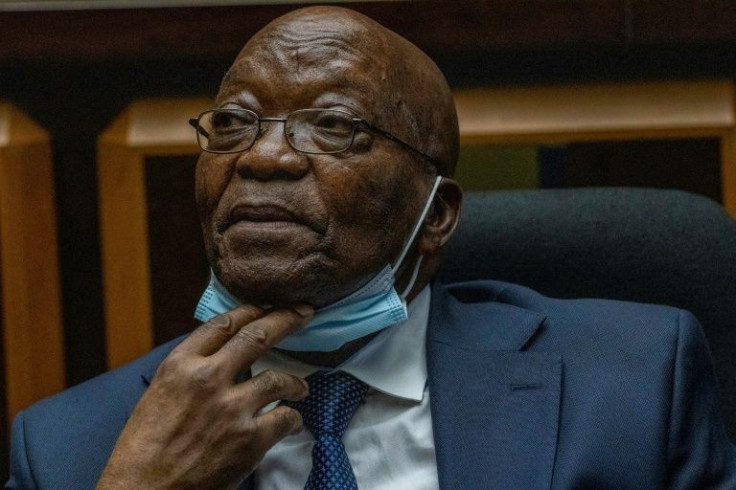 Zuma is on trial for corruption in a separate case dating back to when he was vice president