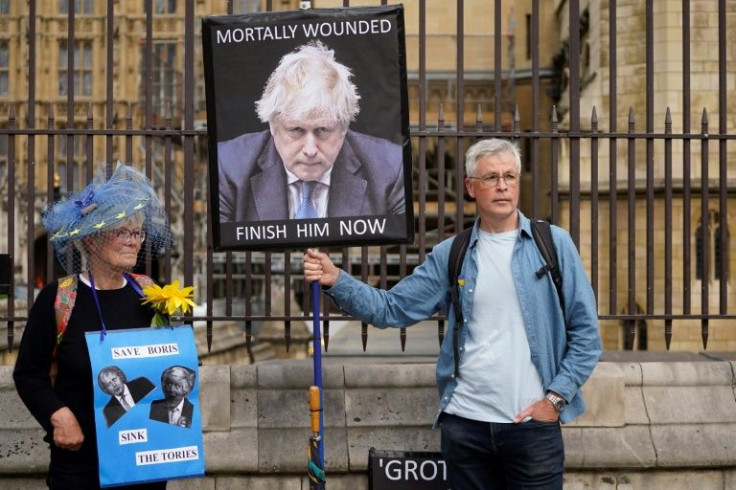 Tories were met with calls for them to vote against the prime minister