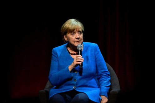 In her first major interview since leaving office, former German chancellor Angela Merkel said she had 'nothing to apologise for' in her dealings with Moscow