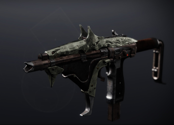 The exotic Tarrabah SMG in Destiny 2