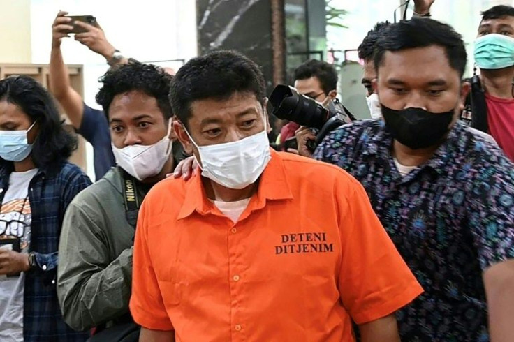 Mitsuhiro Taniguchi was arrested in the south of Sumatra island late Tuesday and flown to the capital Jakarta