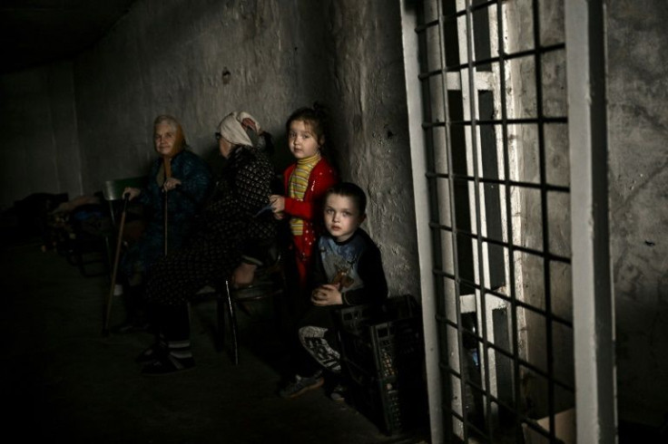 Some residents of the heavily-shelled eastern Ukraine city of Lysychansk cannot afford to leave or have nowhere to go