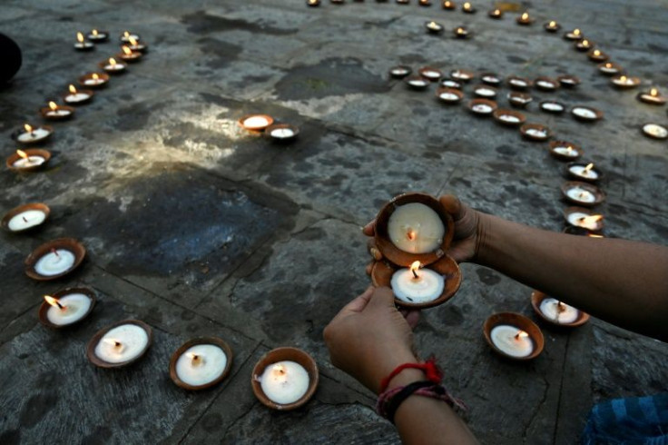 Only around 2,000 people made the pilgrimage to the Kheer Bhawani shrine on Wednesday, officials told AFP -- a fraction of the huge crowds seen in earlier years