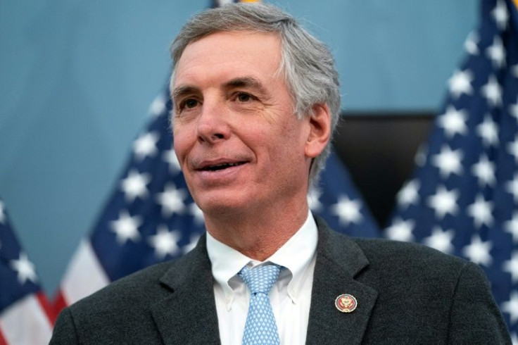 Congressman Tom Rice, pictured at the US Capitol in February 2022, has been censured by his state party