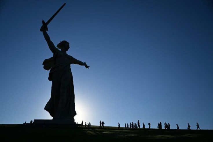 The battle of Stalingrad memorial is a towering statue known as 'The Motherland Calls'
