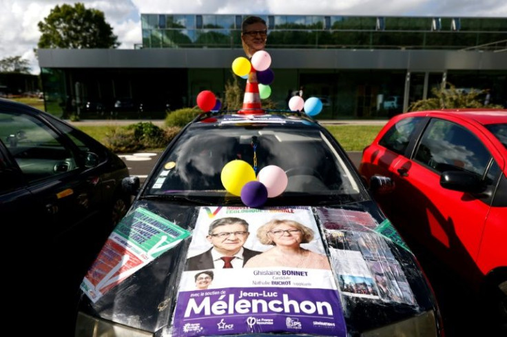 The NUPES left-wing coalition is made up of Melenchon's France Unbowed party, the Greens, Communists and Socialists