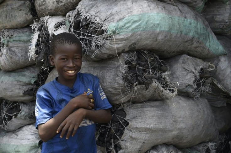 A charcoal seller in Sokoto, Nigeria. The fuel is used by millions of Africans for cooking and heating despite its destructive effect on forests and health