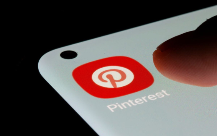 Pinterest app is seen on a smartphone in this illustration taken, July 13, 2021.