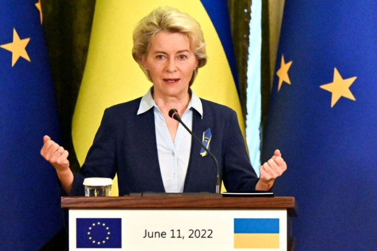 This was EU chief Ursula von der Leyen's second visit to Kyiv since the start of the war