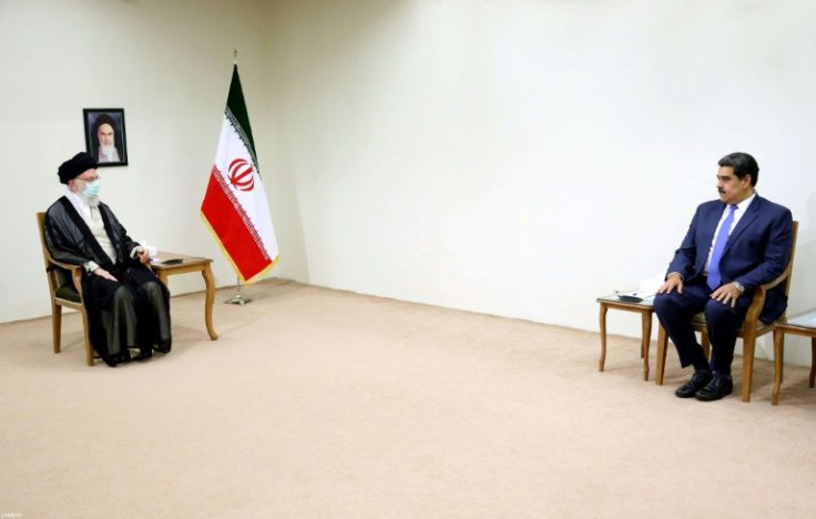 Venezuela's President Nicolas Maduro met Iranian supreme leader Ayatollah Ali Khamenei during a visit to the capital Tehran