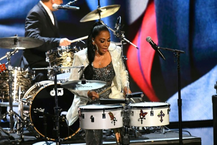 Sheila E. performs for Latin American leaders at an opening ceremony of the Summit of the Americas in Los Angeles led by President Joe Biden