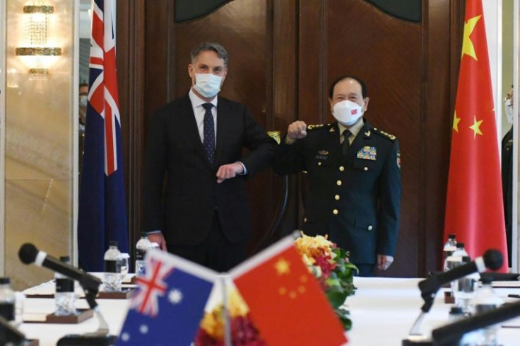 The meeting between the Australian and Chinese defence ministers was the first such meeting for three years