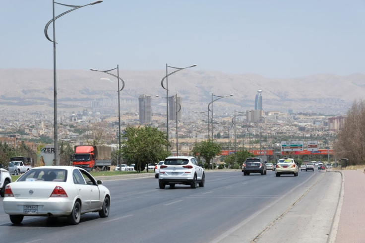 General view of Sulaymaniyah city, Iraq, June 9, 2022.
