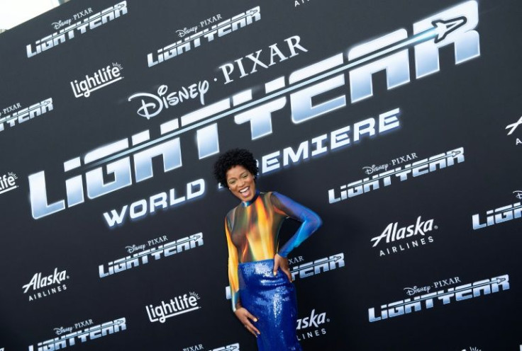 US actress Keke Palmer attends the Out-of-This-World Premiere of Disney and Pixar's "Lightyear" at the El Capitan Theater on June 8, 2022 in Hollywood, California