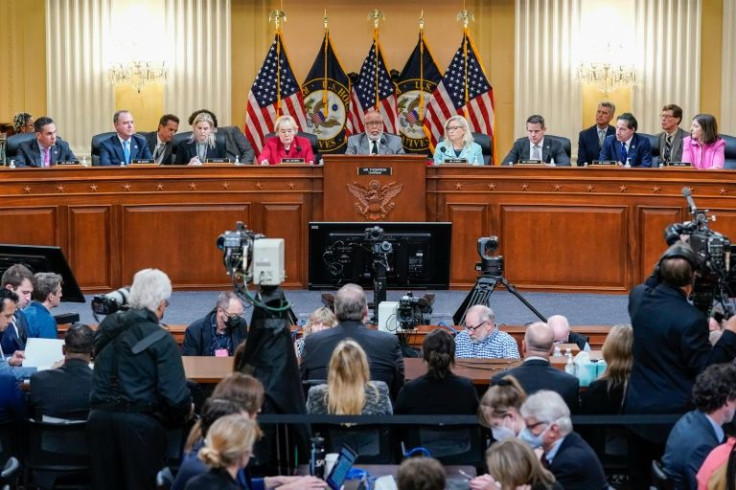 The House panel probing the US Capitol riot holds its second public hearing in Washington on June 13, 2022