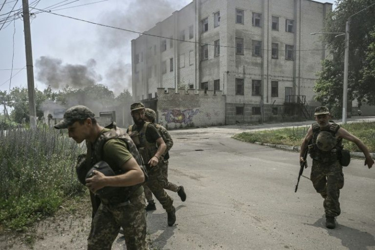 'The shelling doesn't diminish, it is only intensifying,' a lieutenant-colonel in Lugansk region's police special forces told AFP