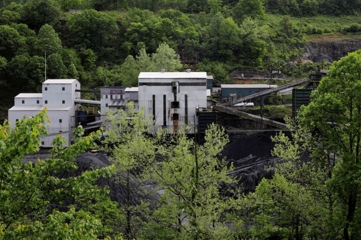 A coal mine sits among the trees in Welch, West Virginia, U.S., May 19, 2018.    