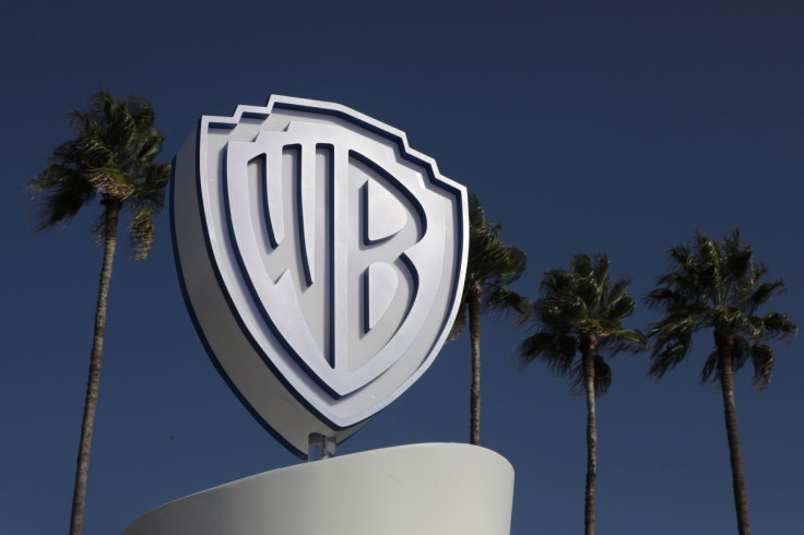The Warner Bros logo is seen during the annual MIPCOM television programme market in Cannes, France, October 14, 2019. 