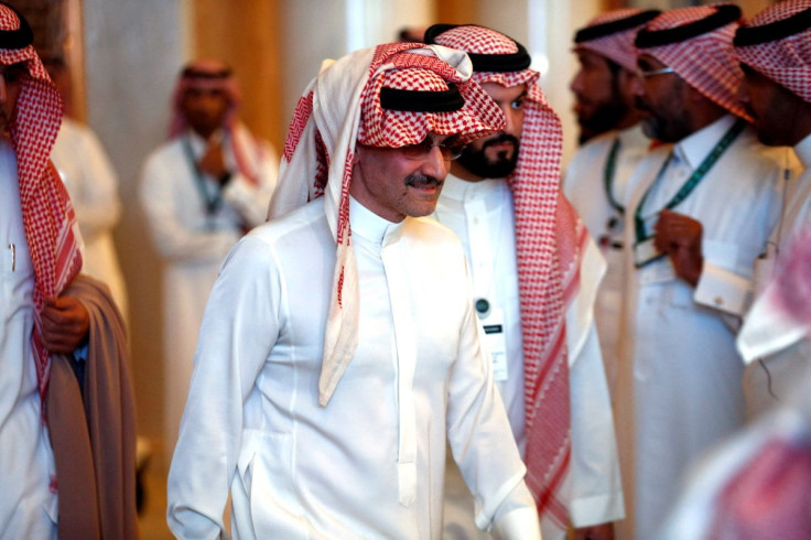 Saudi Arabian billionaire Prince Alwaleed bin Talal attends the investment conference in Riyadh, Saudi Arabia October 23, 2018.