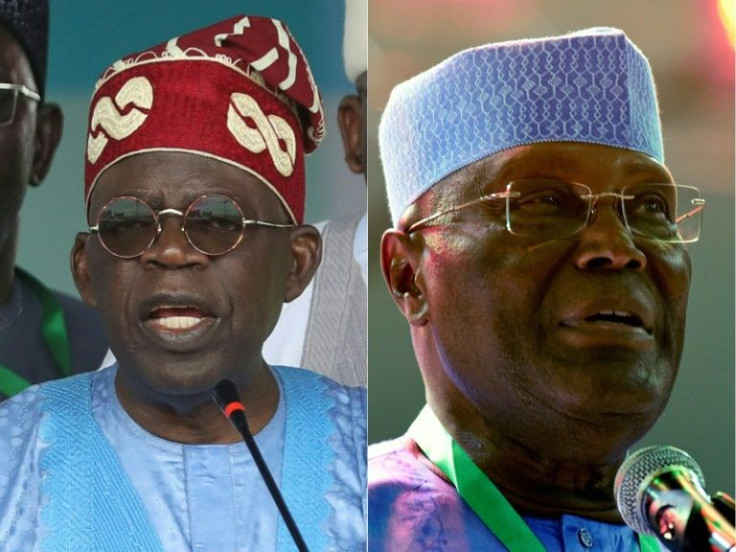 Bola Tinubu (l) and Atiku Abubakar are both candidates for the presidency of Nigeria