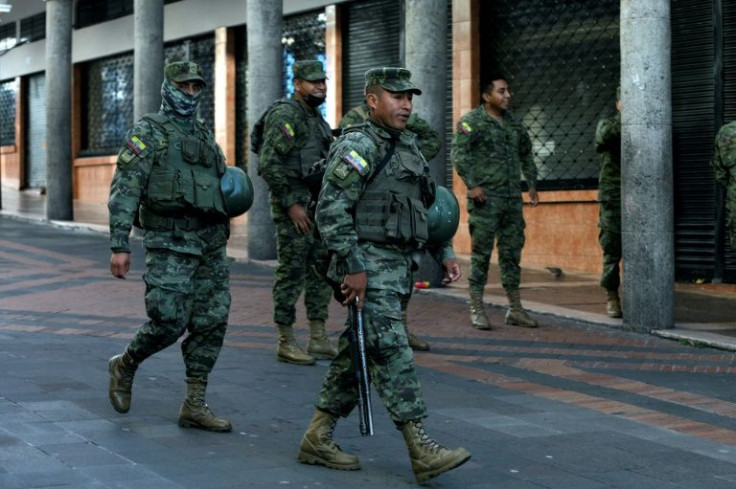 Interior Minister Patricio Carrillo said the security services had 'control' of the situation