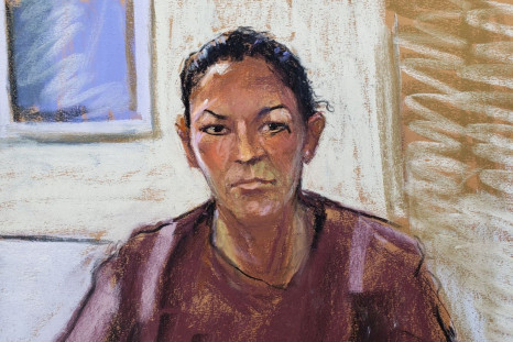 Ghislaine Maxwell appears via video link during her arraignment hearing in Manhattan Federal Court, in the Manhattan borough of New York City, New York, U.S. July 14, 2020 in this courtroom sketch. 