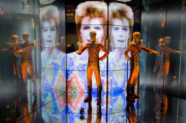 Bowie's 'Starman' costume, worn on 'Top of the Pops' in 1972, helped propel him to superstardom