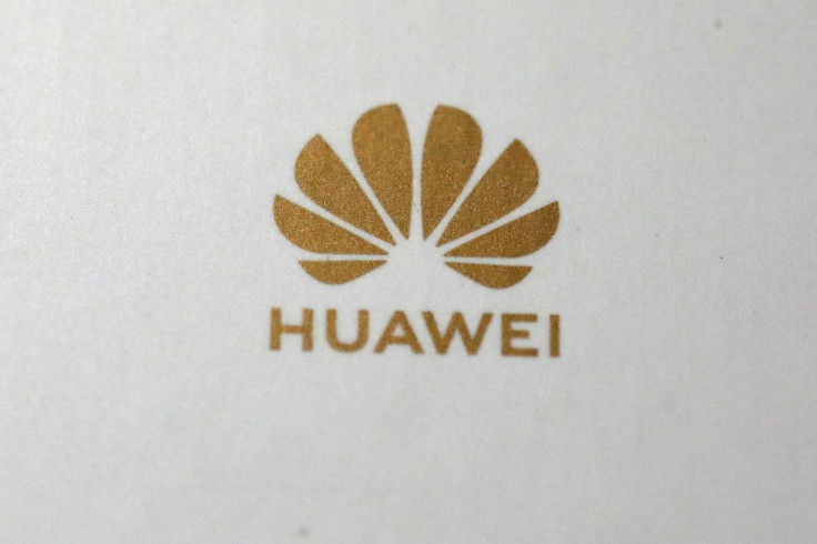 The Huawei logo is pictured in the Manhattan borough of New York, New York, U.S., July 22, 2019. 