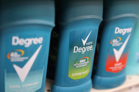 Degree, a brand of Unilever, is seen on display in a store in Manhattan, New York City, U.S., March 24, 2022. 
