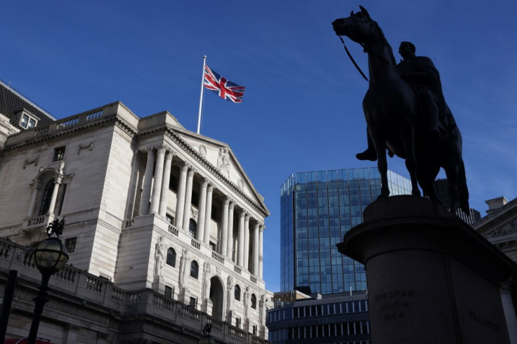 General view of the Bank of England in London, Britain, October 22, 2021.