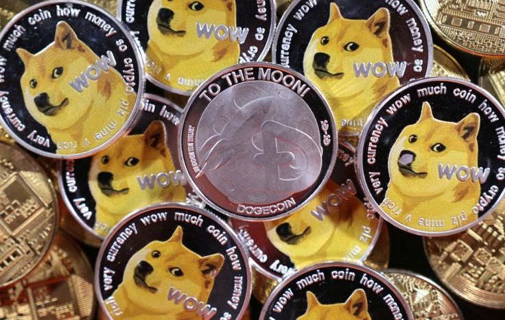 Representations of cryptocurrency Dogecoin are seen in this illustration taken June 16, 2022. 