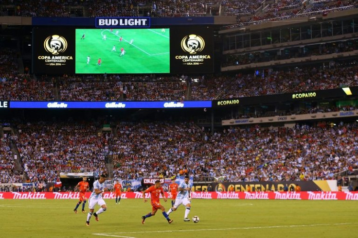 The MetLife Stadium in New Jersey, seen here hosting the 2016 Copa America Centenario final, is among venues for the 2026 World Cup