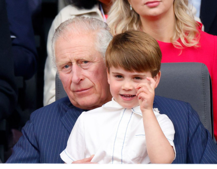 Prince Charles and Prince Louis