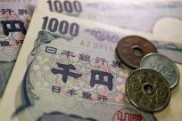 Coins and banknotes of Japanese yen are seen in this illustration picture taken June 16, 2022. 