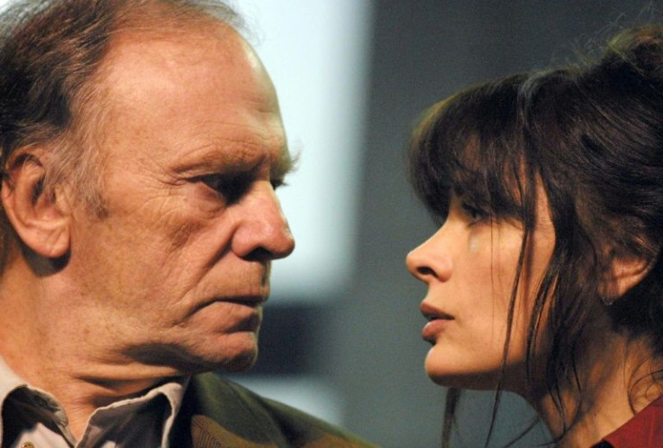 Trintignant with his daughter Marie, who was killed in 2003