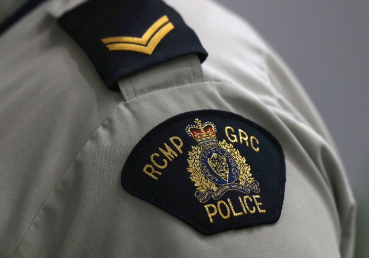 A Royal Canadian Mounted Police (RCMP) crest is seen on a member's uniform, at the RCMP "D" Division Headquarters in Winnipeg, Manitoba Canada, July 24, 2019.   