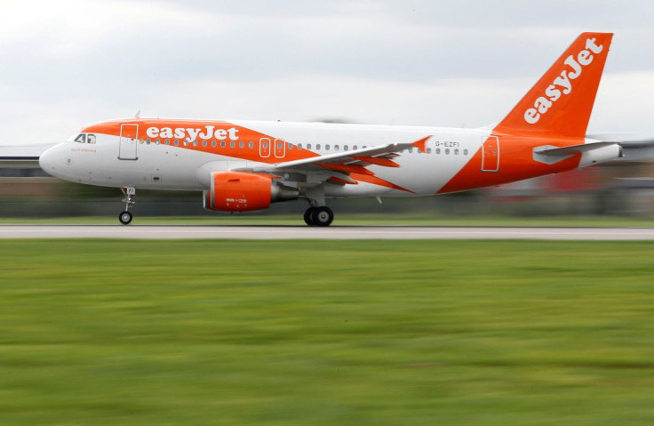 An Easyjet Airbus aircraft takes off from the southern runway at Gatwick Airport in Crawley, Britain, August 25, 2021.  