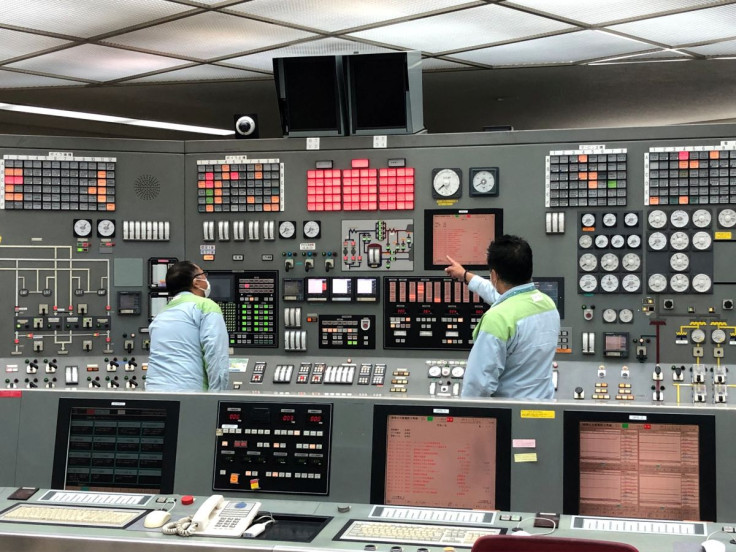 Employees work as Japan's biggest power generator JERA prepares for restart of some aged units while building new units at its Anegasaki gas-fired power station in Chiba, near Tokyo, Japan June 22, 2022.