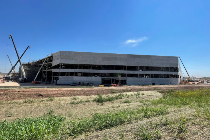 The new Tesla factory is seen in Austin, Texas, U.S. October 8, 2021. 